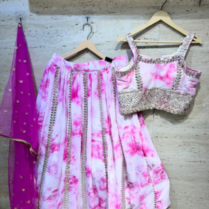 Pink Lehenga with Blouse